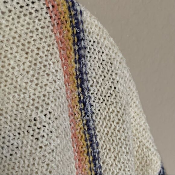 Billabong Bonfire Beach Hooded Terrycloth Sweatshirt in White Cap SZ Medium - Picture 6 of 9